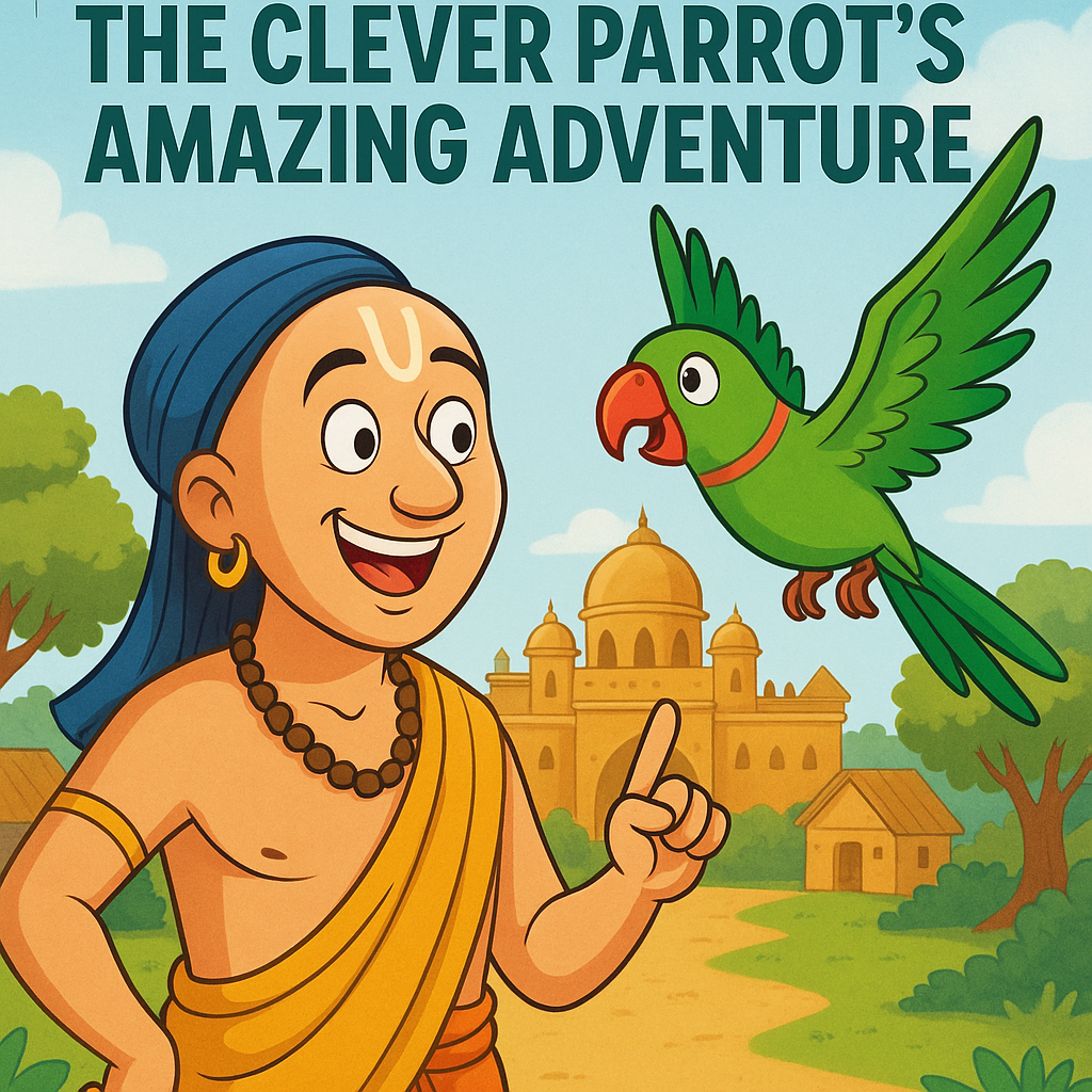 You are currently viewing Tenali Raman Story: The Clever Parrot’s Amazing Adventure