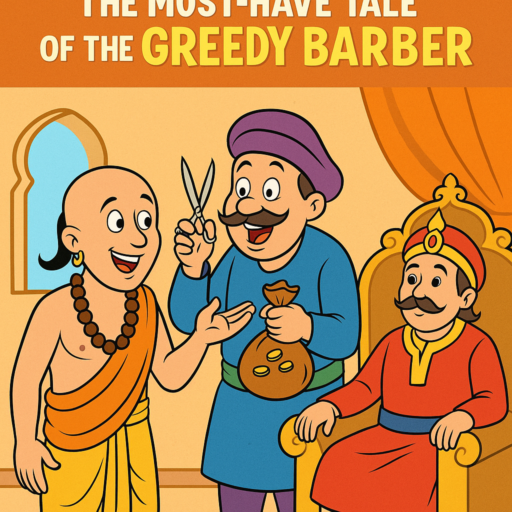 Read more about the article Tenali Raman Story: The Must-Have Tale of the Greedy Barber