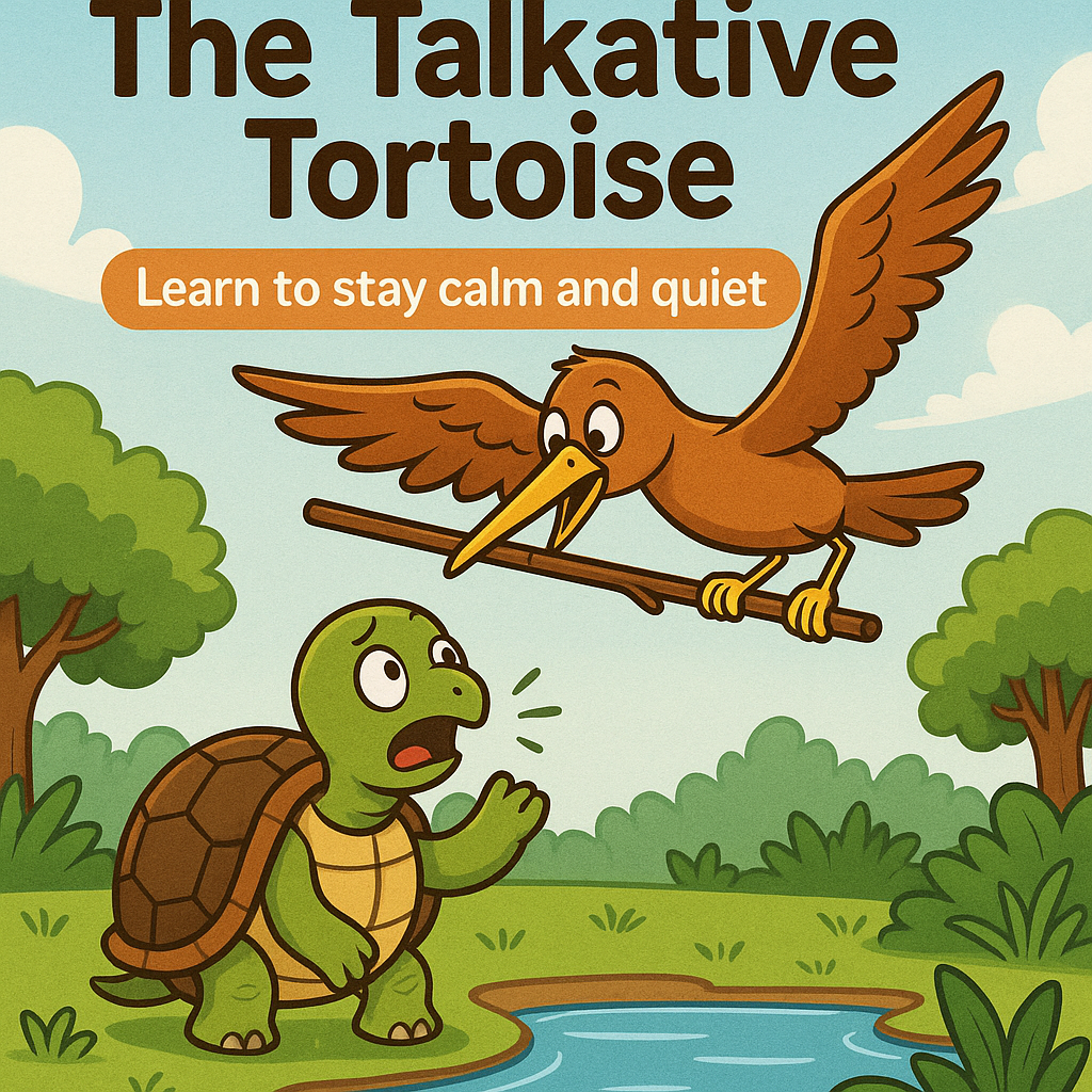 You are currently viewing The Talkative Tortoise – Lesson: Learn to stay calm and quiet.
